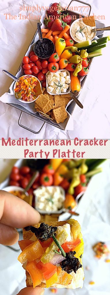 Mediterranean Cracker Party Platter