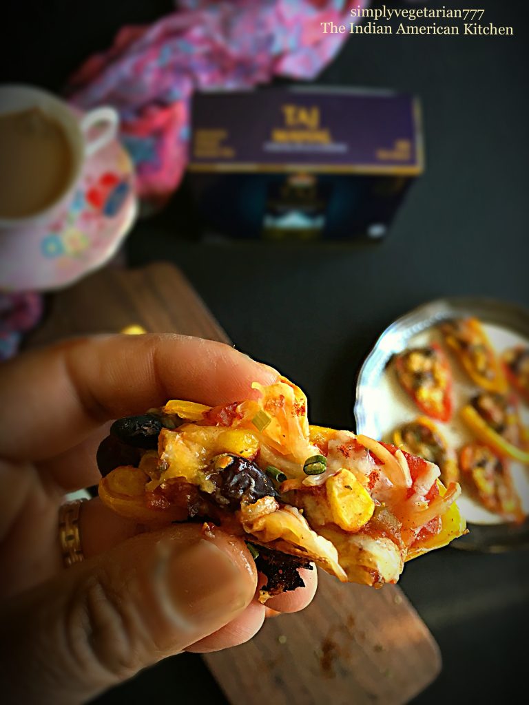 Spicy Mexican Poppers with Brooke Bond Taj Mahal Tea