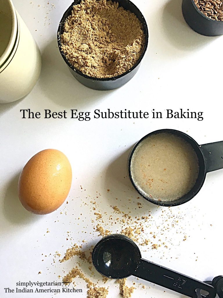 The Best Egg Substitute in Baking where egg is used as a binding agent