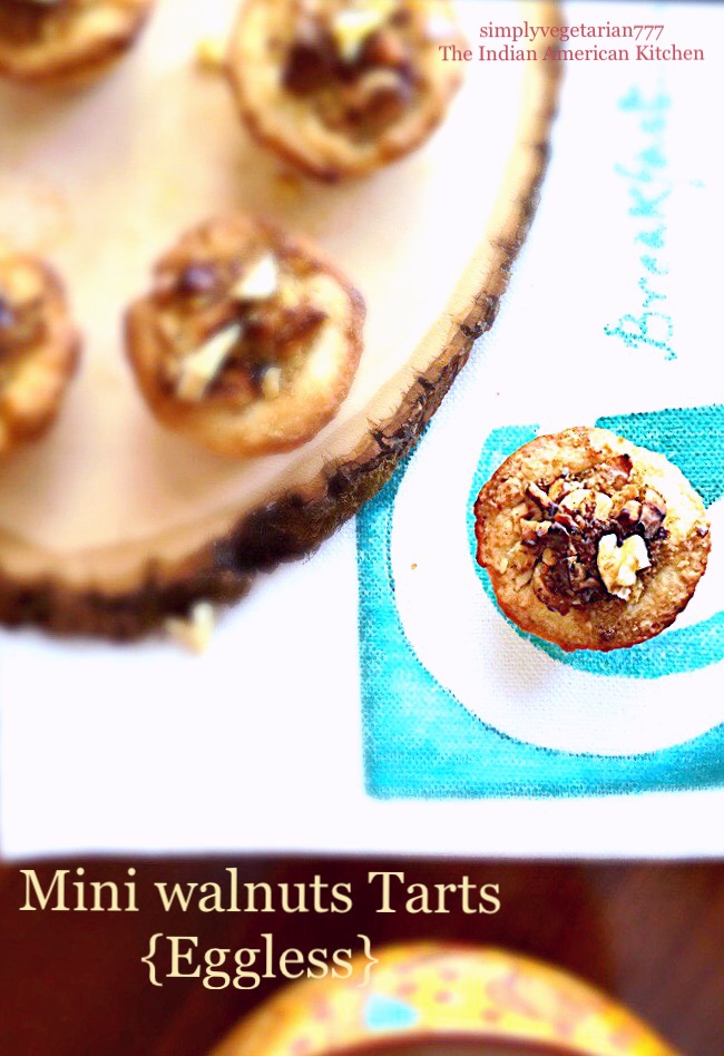 Walnut Dessert Tartlets with Tart Dough Recipe