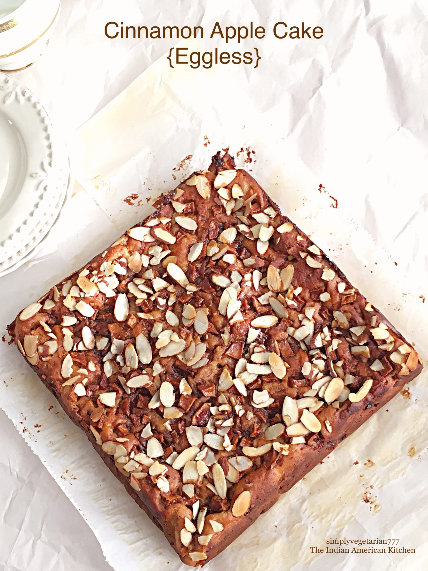 Apple Upside-Down Cake - Live Well Bake Often