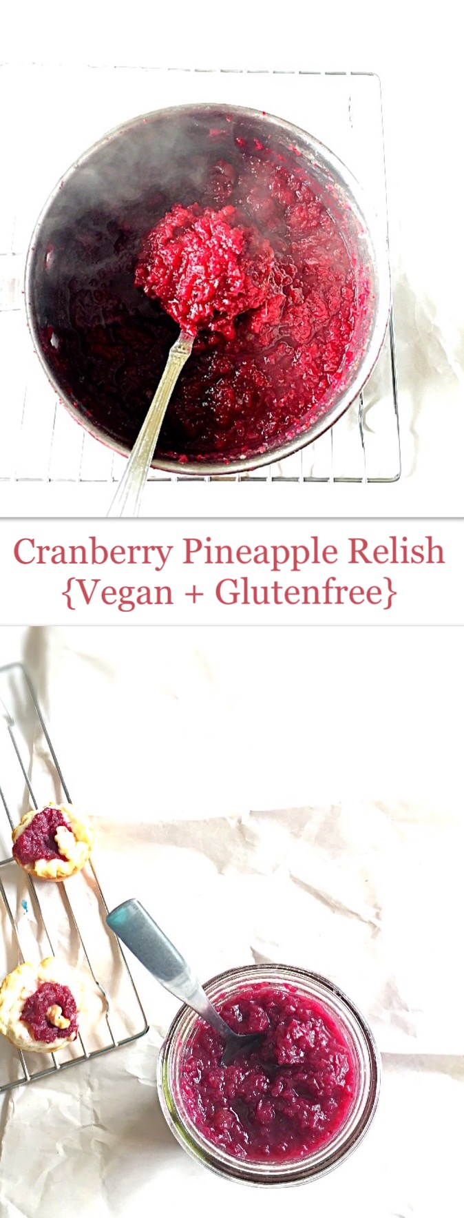 Pineapple Cranberry Relish 5 Ingredients Easy Recipe