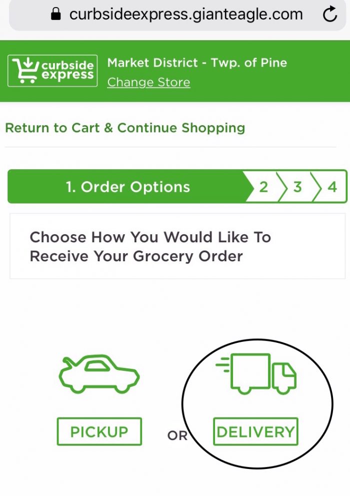 Vegetarian Cantina Salad Bowl & Giant Eagle Curbside Express Delivery