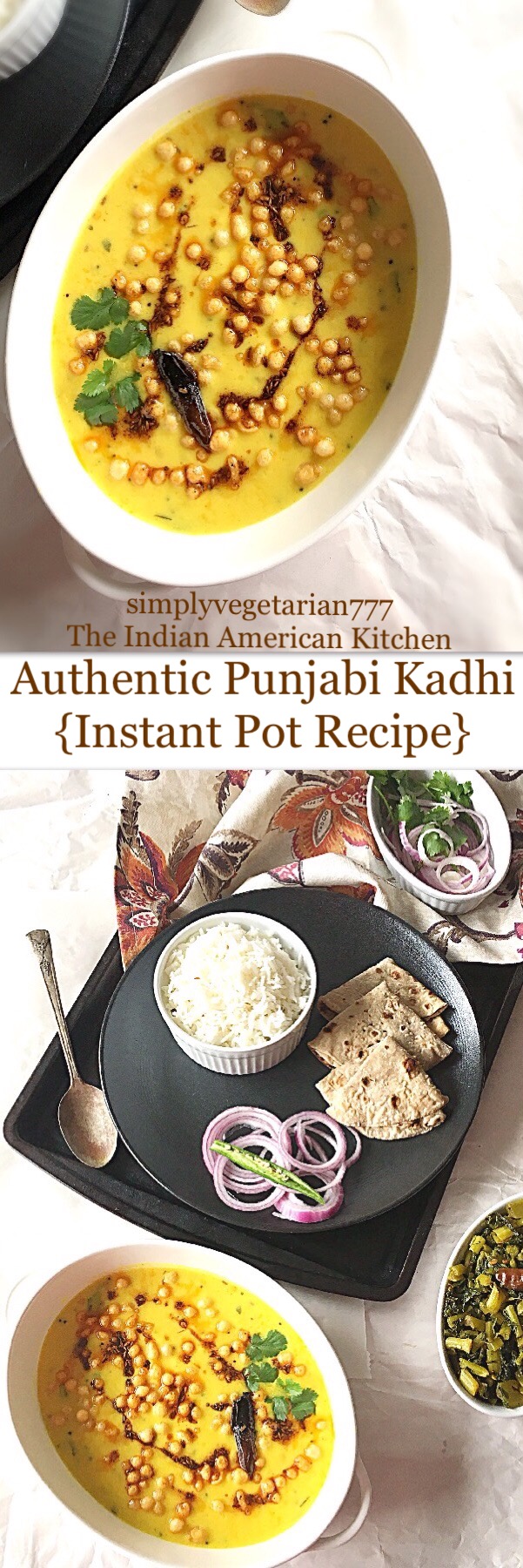 Instant Pot Punjabi Kadhi Recipe - Easy & Authentic