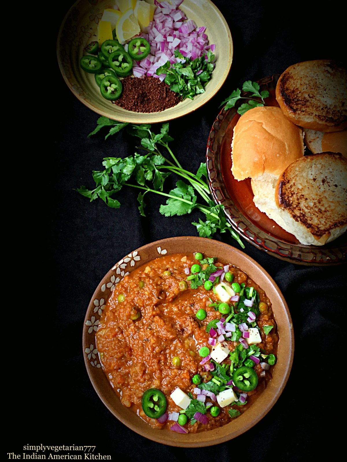 Instant Pot Pav Bhaji Recipe is the lip-smacking delicious street food from Mumbai, India. Potatoes cooked in spicy tomato Curry makes the BHAJI. To counter the heat, bhaji is served with butter grilled Pav or Dinner Rolls. The best part is that this recipe is made in INSTANT POT. The Stove Top instructions are also included. #pavbhaji #instantpotpavbhaji #instantpotvegetarianrecipes #instantpotindianrecipes #instantpotcurry