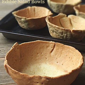Baked Chaat Katori is a detailed tutorial on how to bake a small bowl or katori for the street food or chaat from India. These small cups are then filled with different savory and spicy filling and toppings. #streetfood #indianfood #chaat #healthyrecipes #bakedkatori #chaatkatori #katorichaat #veganbowls #ediblebowls #saladbowls
