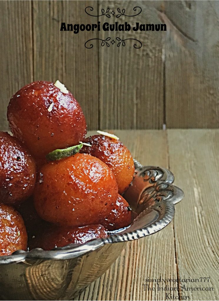 Here is the detailed and easy recipe for Angoori Gulab Jamun. This recipe is done under 30 minutes from start to finish. It is a fail-proof recipe for Gulab Jamun Lovers. This is the small version of regular Gulab Jamun and is very popular because of its Grape-Like size. #gulabjamun #indianmithai #holidesserts #holirecipes #Angoorigulabjamun