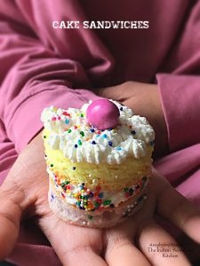 Easter Cake Sandwiches