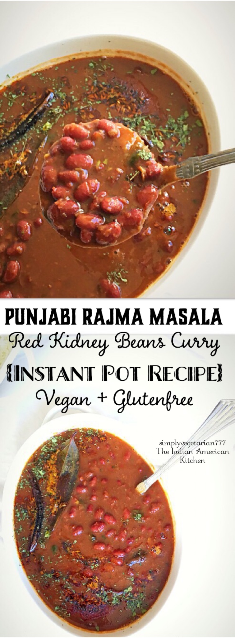 Punjabi Rajma Masala Instant Pot Recipe is a perfect way to enjoy authentic Punjabi Rajma with less effort. This is a No Onion & No Garlic Rajma Recipe and still has the perfect texture, flavor, and aroma. It is best served with Perfectly Cooked Basmati Rice. #rajmacurry #rajmah #rajma #rajmamasala #indiancurry #redkidneybeans #instantpotcurry #instantpotvegancurry #instantpotglutenfree #instantpotvegetarianmeals #vegancurry #plantbased