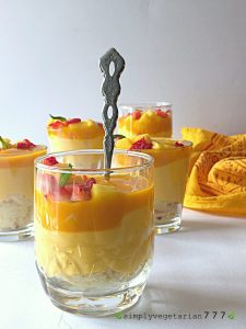 Mango Cheesecake Trifle No Cook No Bake Recipe