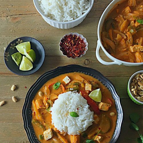 Instant pot sale red curry vegetarian