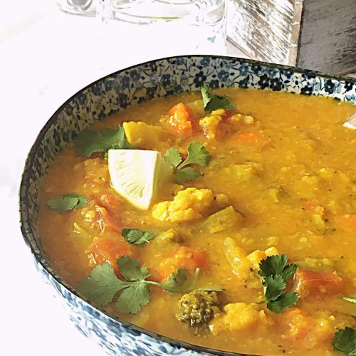 The Best Instant Pot Detox Lentil Vegetables Soup - Easy & Delicious