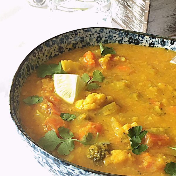 The Best Instant Pot Detox Lentil Vegetables Soup - Easy & Delicious