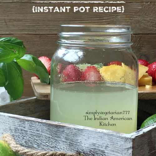 Instant Pot Basil Simple Syrup Recipe Made With Just 4 Ingredients