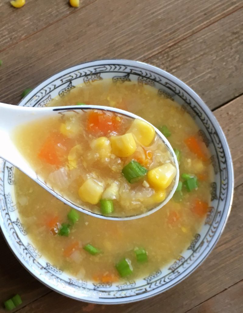 Asian Sweet Corn Soup Instant Pot Recipe Delicious & Easy Soup