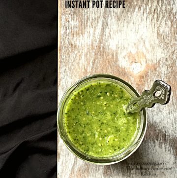 Salsa Verde Instant Pot Recipe is a finger-licking Mexican Sauce made with simplest ingredients. It is super easy to make in Instant Pot and is full of blasting flavors. IIt goes great with Nachos, Burritos, Fajitas, Tex Mex Bowls and more. #sauce #salsaverde #greensalsa #instantpotrecipe #mexican #mexicansauce
