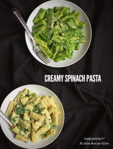 Creamy Spinach Pasta Instant Pot Recipe