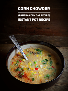 Panera Bread Style Corn Chowder Instant Pot Recipe – Video Included