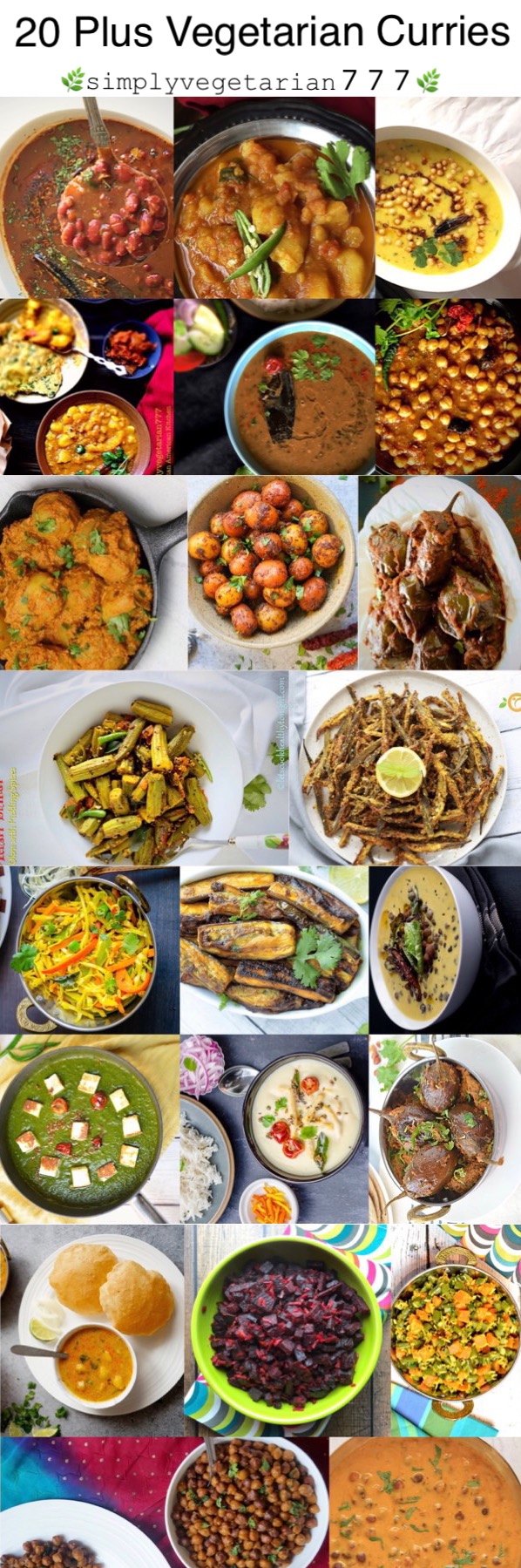 This No Onion No Garlic Vegetarian Recipes Collection has 20 plus Curries & Stir-fries. These are perfect to be bookmarked when you crave for simple food. #indianvegetarianrecipes #noonionnogarliccurry #vegetarianmeals