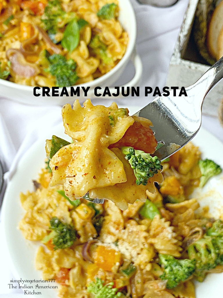 This Instant Pot Creamy Cajun Pasta is so creamy, delicious and easy to make. It is the perfect Pasta Recipe for Fall and Winters. Entertain your guests with this dish or make it for your family. #instantpotpasta #instantpotcajun #instantpotcreamycajunpasta #cajunpasta #thanksgiving #fallrecipes