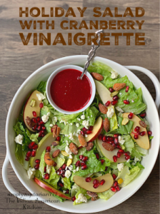 Holiday Salad with Cranberry Vinaigrette Recipe
