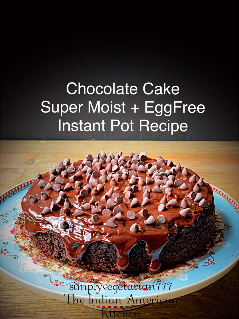 Eggless Chocolate Cake Instant Pot Recipe