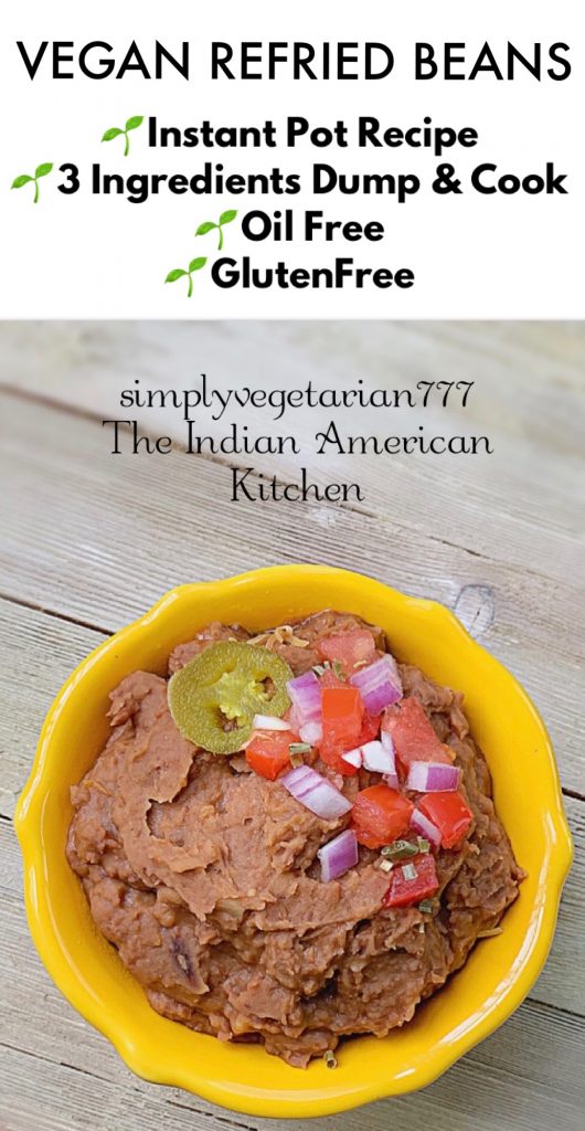 Instant pot recipes refried beans hot sale