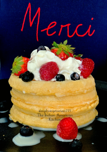 Tres Leches Waffles with Whipped Cream & Berries