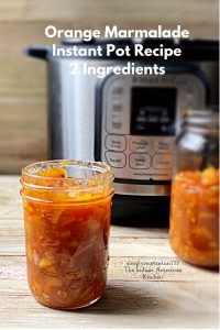 This Instant Pot Orange Marmalade is a keeper recipe. Just 2 ingredients and so much less time, it is amazing. The best part is that it is free of additives and all natural. #orangemarmalade #instantpotmaramalade #orangerecipes #noadditive