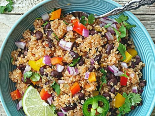 Instant Pot Quinoa Burrito Bowl