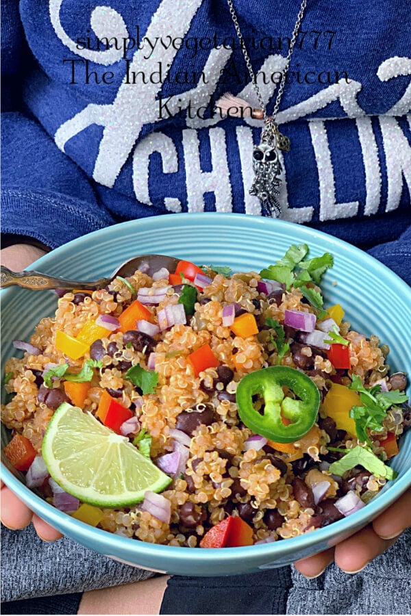 Meal-Prep Vegetarian Quinoa Burrito Bowls - Simply Quinoa