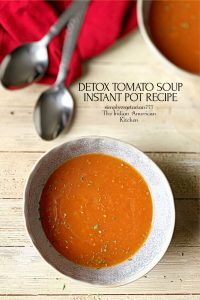 How to make detox soup in instant pot?