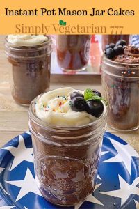 How to make Cake in Jar in Instant Pot Pinterest