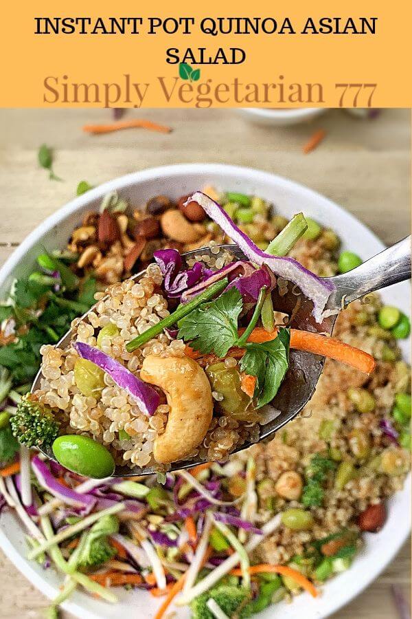 Instant Pot Asian Quinoa Salad