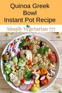 Easy Instant Pot Mediterranean Quinoa Salad