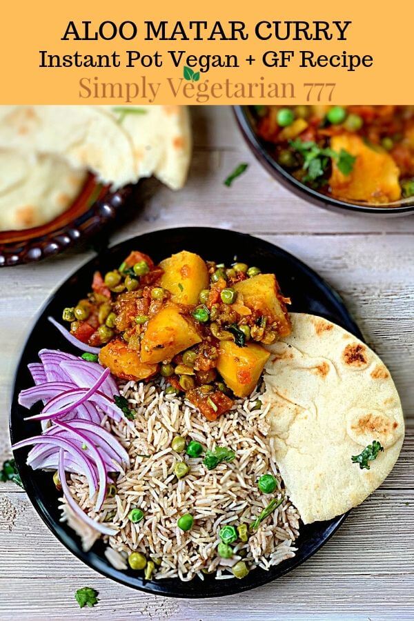 What to serve with Aloo Matar for a meal?