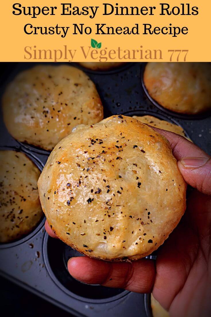 No Knead Dinner Rolls Recipe