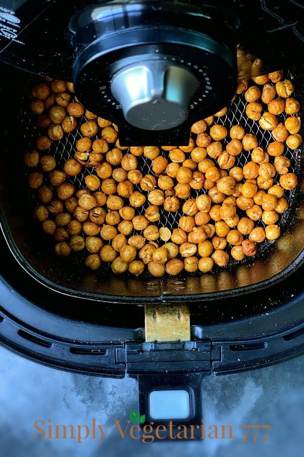 how to make crispy chickpeas in Philips air fryer