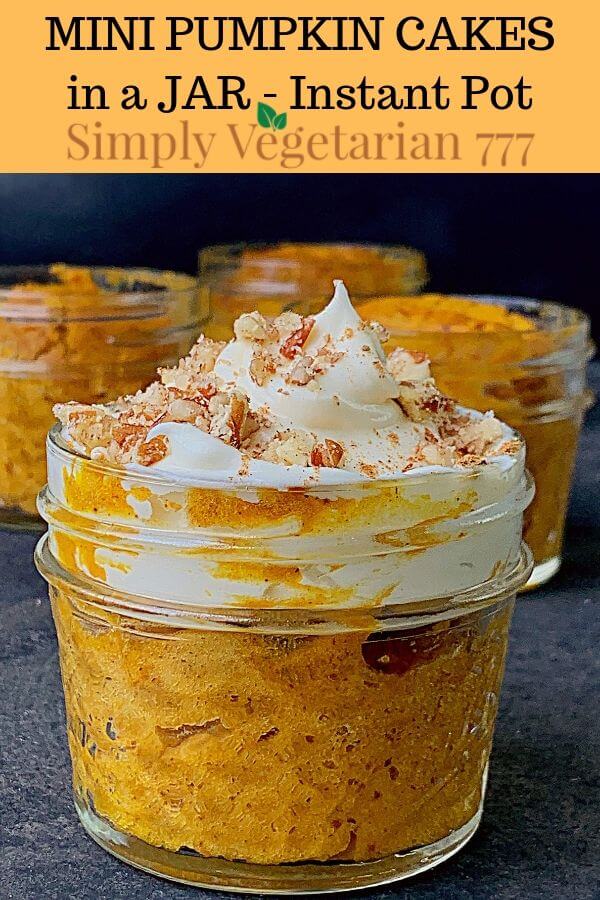 pumpkin cake in a jar recipe