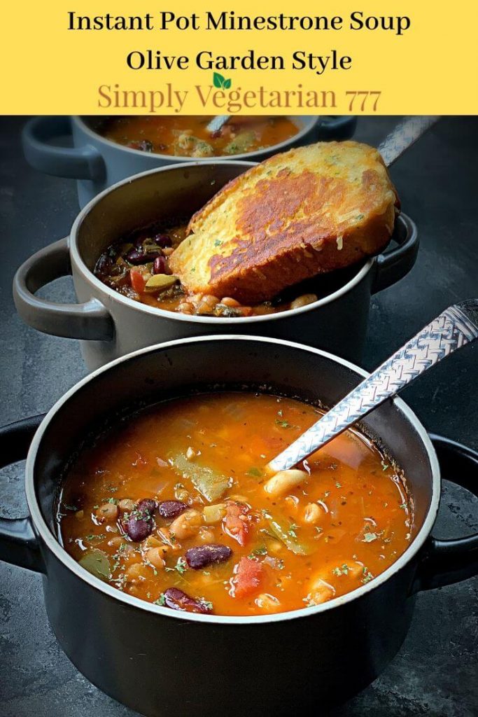 Instant Pot Minestrone Soup Olive Garden Recipe simplyvegetarian777