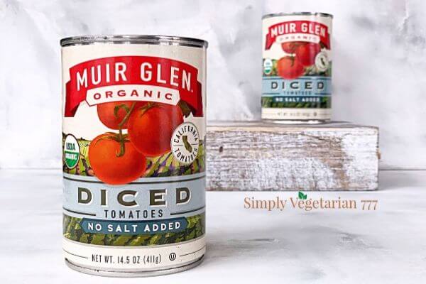 Muir Glen Canned Tomatoes No Salt