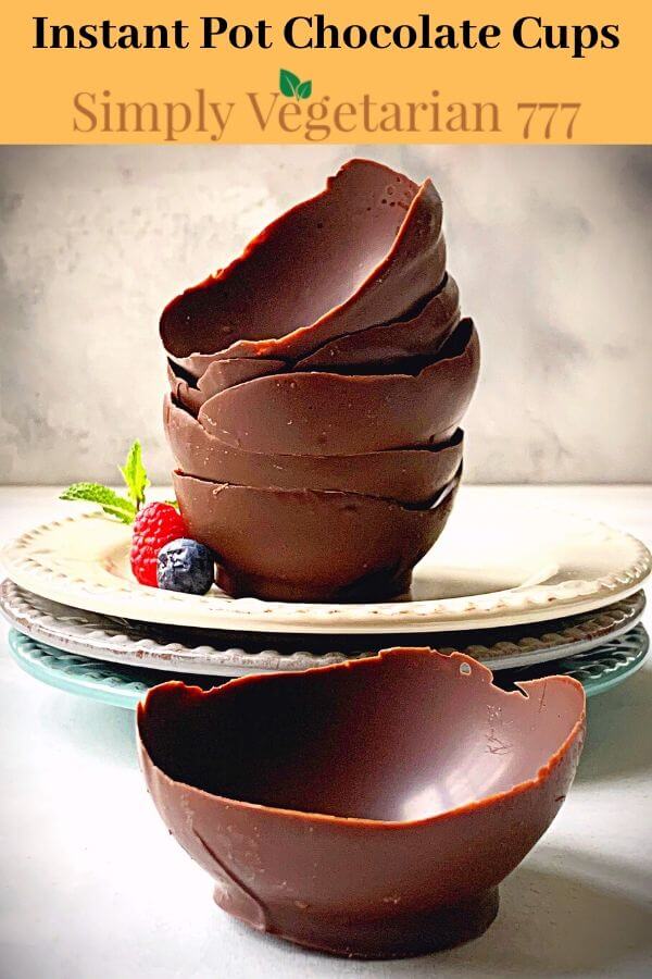 Edible Chocolate Dessert Bowls