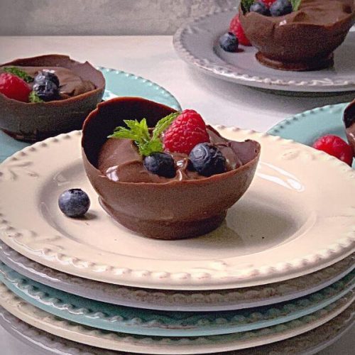 Instant Pot Chocolate Cups Recipe - Valentine's Day - simplyvegetarian777