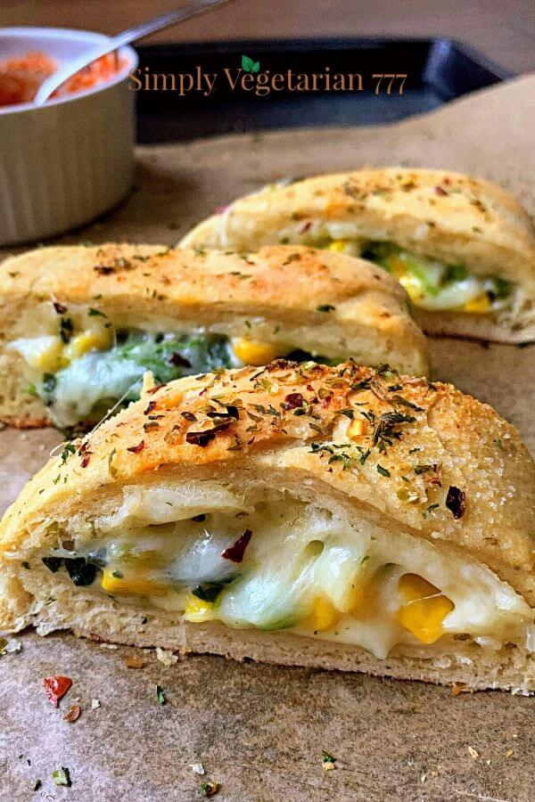 Stuffed Cheesy Bread Domino's Style