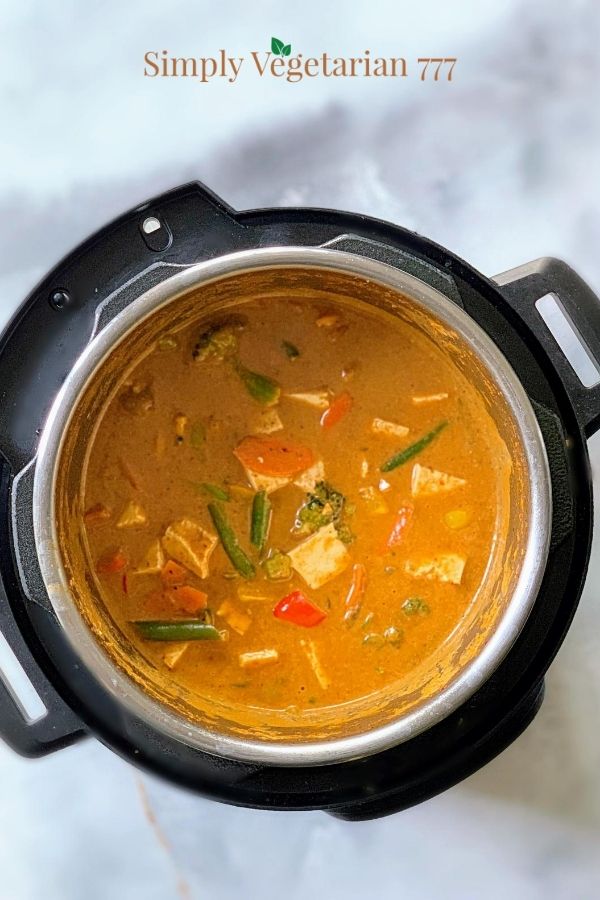How to make Thai Curry in Instant Pot?