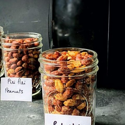 Simple Air Fryer Roasted Peanuts - The Kitchen Bucket List