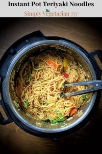 Instant Pot Teriyaki Noodles