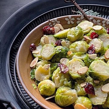 Thanksgiving sides brussels sprout