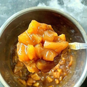 how to make apple pie filling in instant pot?