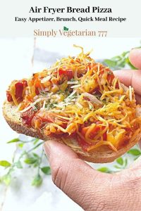 Air Fryer Bread Pizza Recipe
